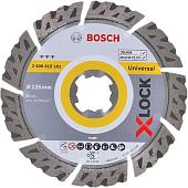 Отрезной диск алмазный Bosch X-Lock Best Universal 2608615161