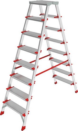 Лестница-стремянка Новая высота NV 3127 (2x8 ступеней)