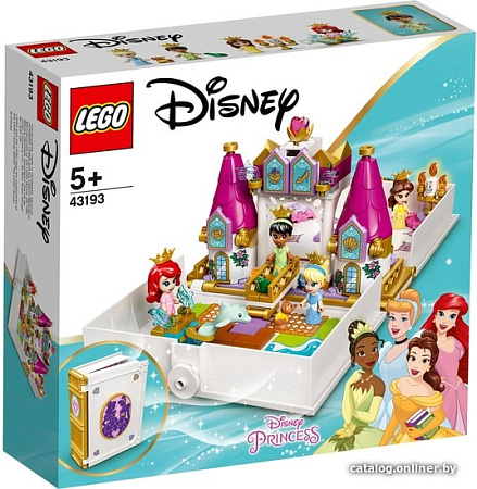 Конструктор LEGO Disney Princess 43193 Книга сказочных приключений Ариэль, Белл