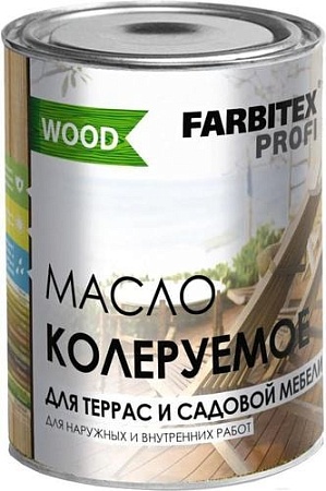 Масло Farbitex Profi Wood 0.9 л (дуб)