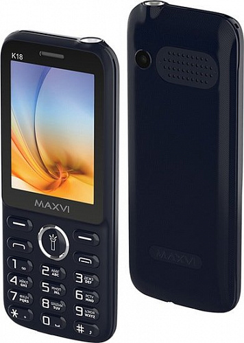 Мобильный телефон Maxvi K18 (синий)