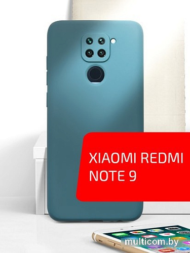 Чехол для телефона Volare Rosso Jam для Xiaomi Redmi Note 9 (зеленый)