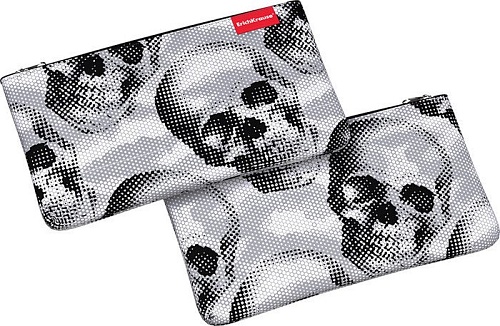 Пенал Erich Krause Light Pixel Skull 52390