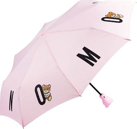 Зонт Moschino 8068-OCN Bear in the Logo Pink