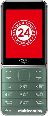 Мобильный телефон Itel IT5626 (зеленый)