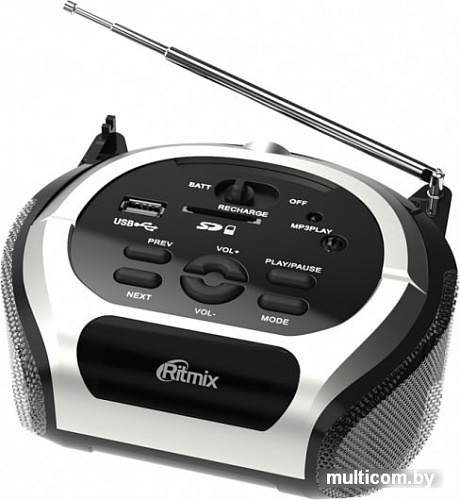 Портативная аудиосистема Ritmix RBB-010