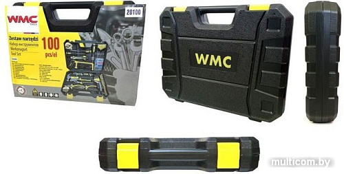 Универсальный набор инструментов WMC Tools 20100 (100 предметов)