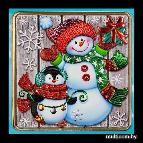 Наклейка на окно Erich Krause Decor Новогоднее веселье 46712