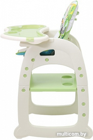 Стульчик для кормления Polini Kids 460 (зеленый)