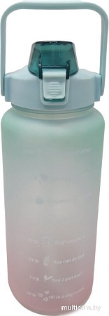 Бутылка для воды Sundays Summer (2л, зеленый)