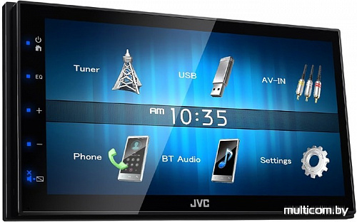 USB-магнитола JVC KW-M24BT