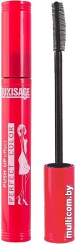 Тушь для ресниц Lux Visage Perfect Color Push Up Effect