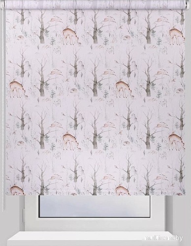 Franc Gardiner Print Лесные друзья олени, день 60х160 9403217906