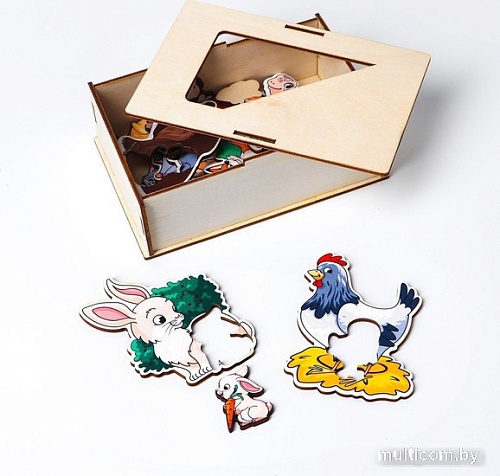 Развивающая игра Лесная мастерская Мамы и детеныши 5698332