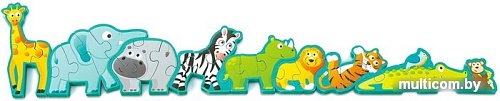 Мозаика/пазл Hape Алфавит. Парад животных E1627-HP