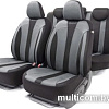 Комплект чехлов для сидений Autoprofi Performance PRF-1505 (черный/серый)