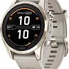 Умные часы Garmin Fenix 7S Pro Sapphire Solar (мягкое золото/песок)