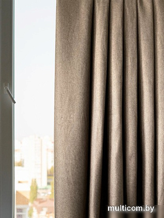 Комплект штор Soft Lines 2226-B11 3x2.6 м (коричневый, 2 шт)