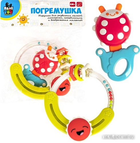 Сортер Bondibon Baby You Колечко с солнцем, божья коровка ВВ5317