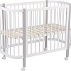 Классическая детская кроватка Polini Kids Simple 350 (белый/серый)