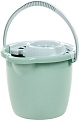 Ведро с отжимом Полесье №9 с отжимом 04854 (9 л, бледно-оливковый)