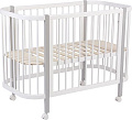Классическая детская кроватка Polini Kids Simple 350 (белый/серый)