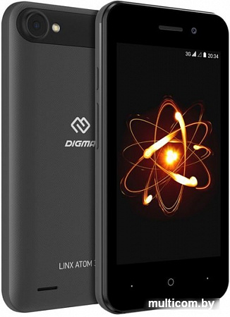 Смартфон Digma Linx Atom 3G (темно-серый)