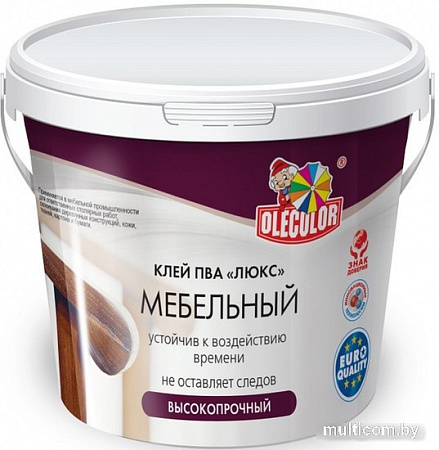 Древесина Olecolor ПВА Люкс мебельный (10 кг)