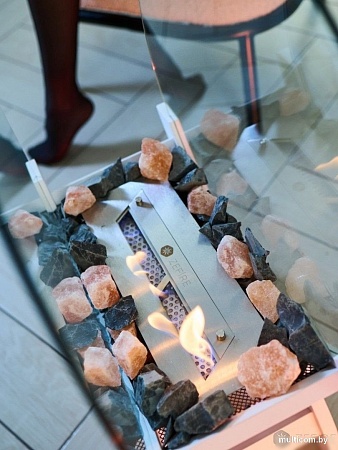 Биокамин ZeFire Iris средний светлый