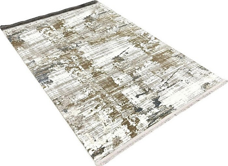Ковер для жилой комнаты Radjab Carpet Валенсия Прямоугольник 10544RK 1.6x2.3 (cream/vizon)