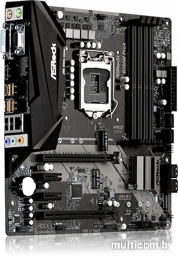 Материнская плата ASRock B360M Pro4