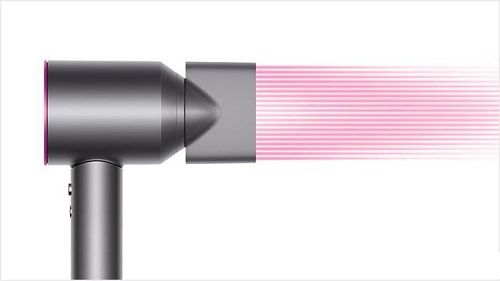 Фен Dyson HD08 Supersonic (серебристый/фуксия)