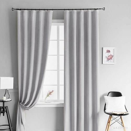 Комплект штор Pasionaria Тина 290x270 (серебристый)