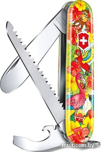 Складной нож Victorinox My First Victorinox 0.2373.E3 (желтый/красный)