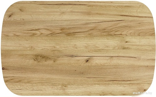 Столешница Millwood Закругленная 130x80 (дуб золотой Craft)