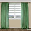 Комплект гардин Delfa Voile СТШ/Д-050 Voile/054 2x2.7 м (зеленый лайм, 2 шт)
