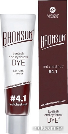 Краска Bronsun №4.1 медный каштан (15 мл)