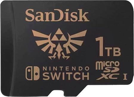 SanDisk Nintendo Switch Licensed Card The Legend of Zelda Edition microSDXC 1TB SDSQXAO-1T00-GN6ZN
