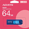 USB Flash ADATA UC300 64GB (синий/голубой)