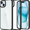 Чехол для телефона Spigen Ultra Hybrid для iPhone 15 ACS06799 (черный)