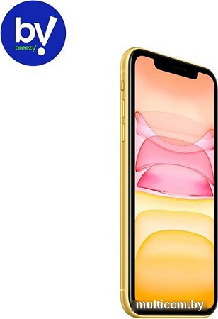 Смартфон Apple iPhone 11 128GB Воcстановленный by Breezy, грейд C (желтый)