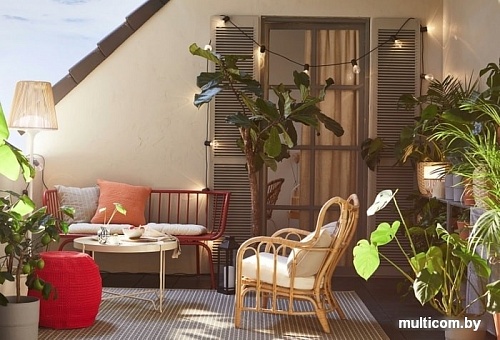 Садовый диван Ikea Брусен 204.363.55