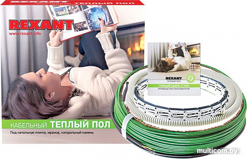 Нагревательный кабель Rexant RNB-30-370 30 м 370 Вт