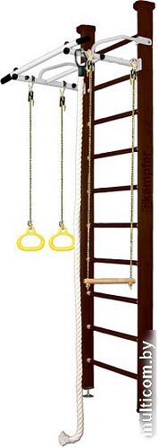 Детский спортивный комплекс Kampfer Helena Ceiling (стандарт, шоколадный/белый антик)