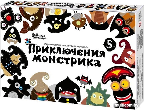 Настольная игра Десятое королевство Приключения монстрика
