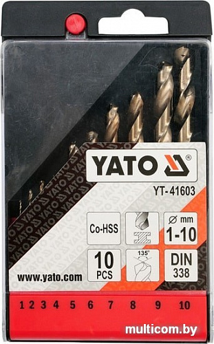 Набор оснастки Yato YT-41603 (10 предметов)