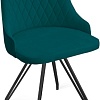 Стул Трия Гранд К4 (черный муар/велюр Confetti Izumrud)
