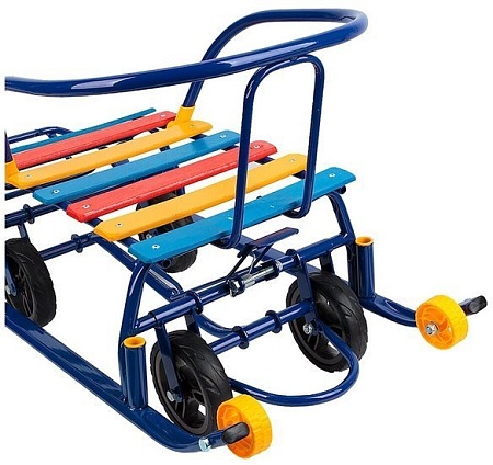 Санки Galaxy Мишутка 1 Универсал (черный/красный)