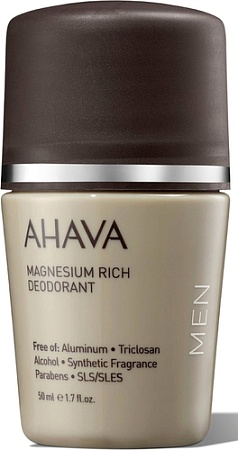 Антиперспирант шариковый Ahava Time To Energize богатый магнием (50 мл)