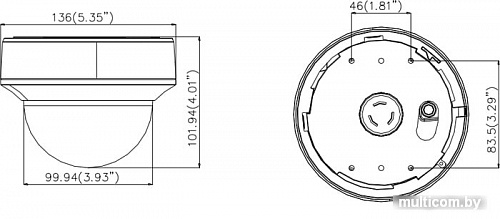 CCTV-камера HiWatch DS-T107 (2.8 - 12 мм)